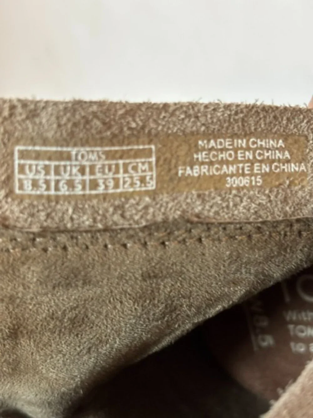 NWOT Toms Lunata Desert Tan Suede Block Heel Ankle Bootie Women's Size 8.5